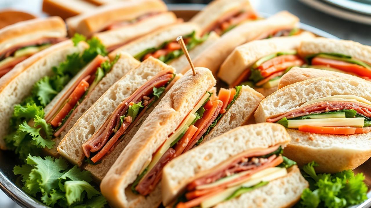 Catering platters from Sandwiches By The Sea